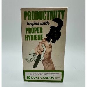 New Duke Cannon Big Ass Brick of Soap 10oz Smells‎ Like Productivity Menthol